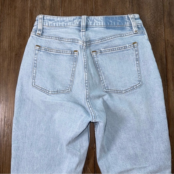 Abercrombie & Fitch The Skinny High Rise Jean CURVE LOVE Ankle Distressed - Picture 11 of 12